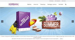 Desktop Screenshot of korbank.pl
